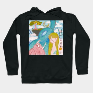 Swimming Upstream Hoodie